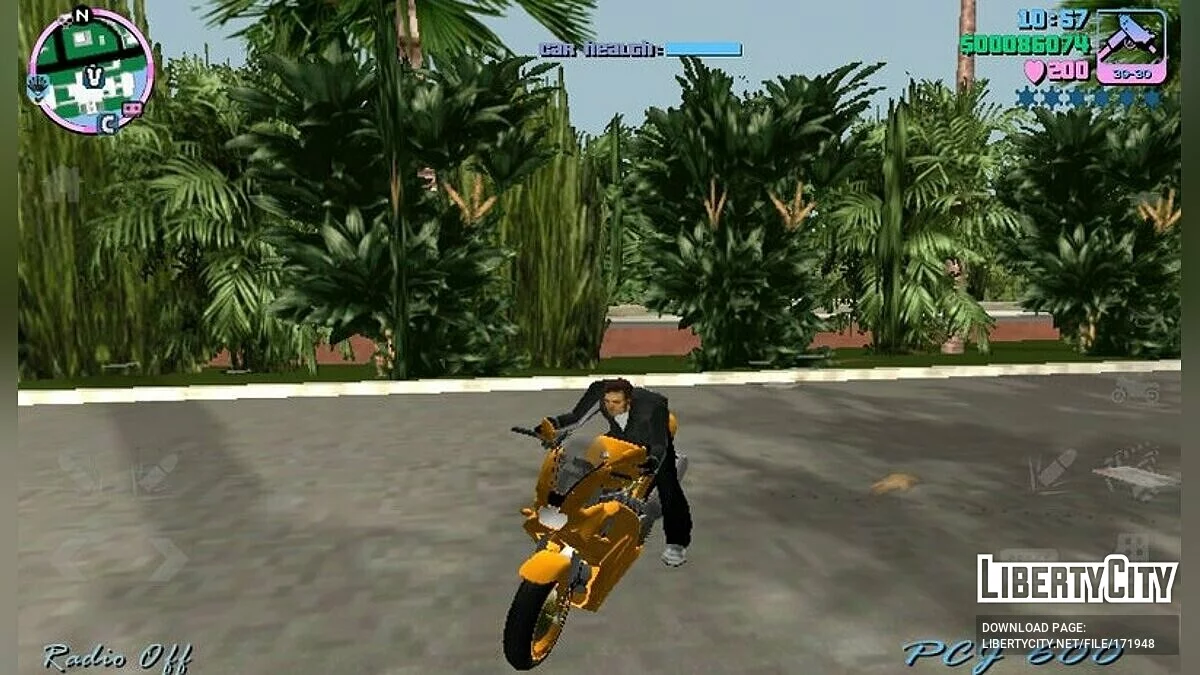 Ducati Sports 1000DS / GTA Vice City (iOS, Android)