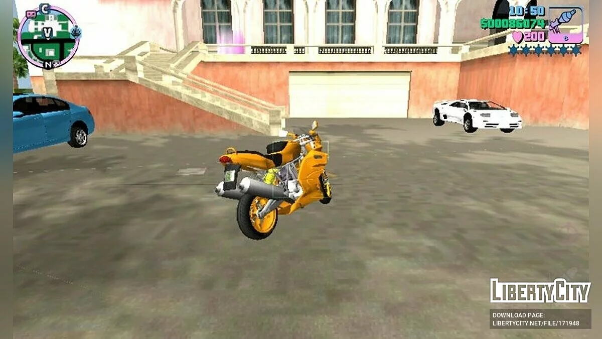 Ducati Sports 1000DS / GTA Vice City (iOS, Android)