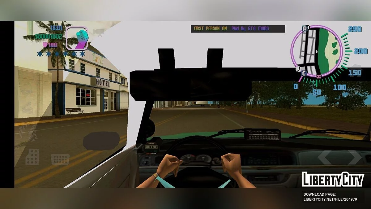 Policía Ford Crown Victoria / GTA Vice City (iOS, Android)
