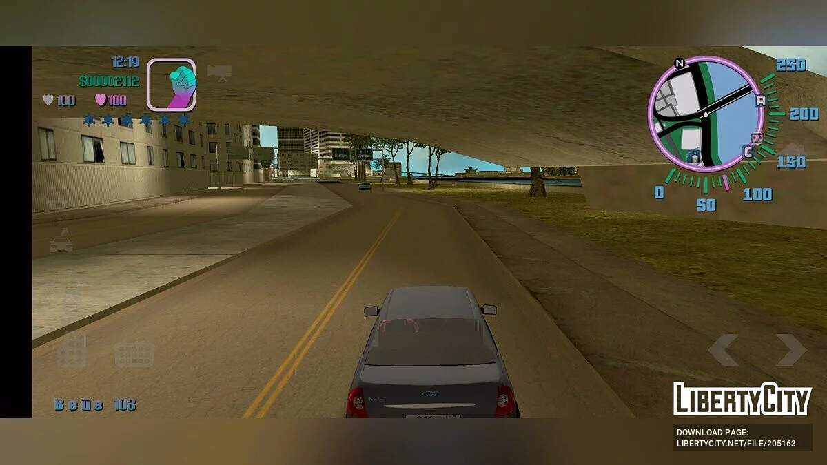 2009 Ford Focus Sedán / GTA Vice City (iOS, Android)