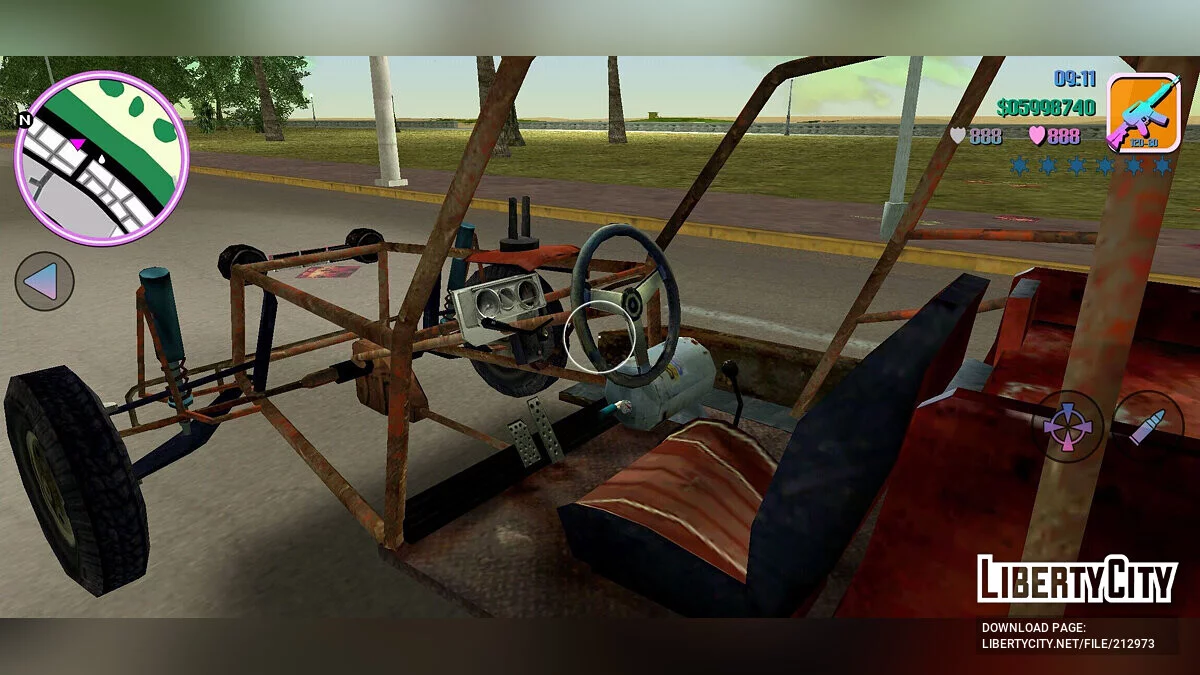 Buggy do Half Life 2 / GTA Vice City (iOS, Android)