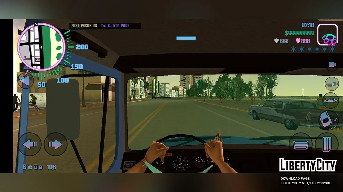 GAZ 2308 «Ataman» / GTA Vice City (iOS, Android)