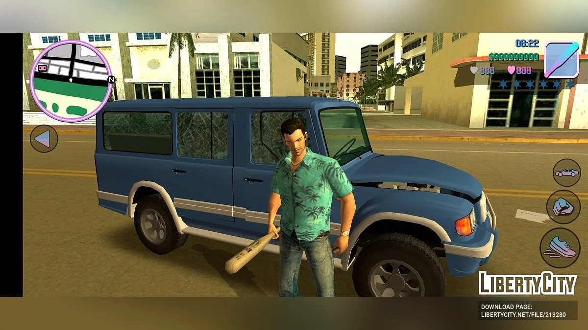 GAZ 2308 «Ataman» / GTA Vice City (iOS, Android)