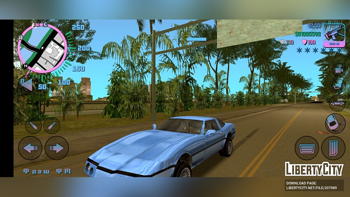 Textures for GTA Vice City (iOS, Android) from STEVE45035 (1 car textures)