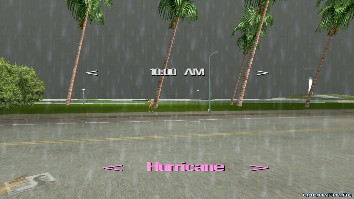 Weather and Time Selection / GTA Vice City (iOS, Android)