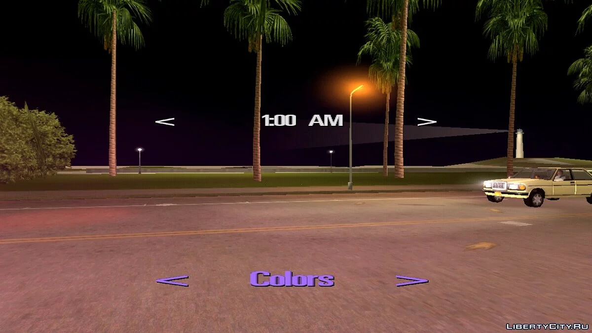 Weather and Time Selection / GTA Vice City (iOS, Android)