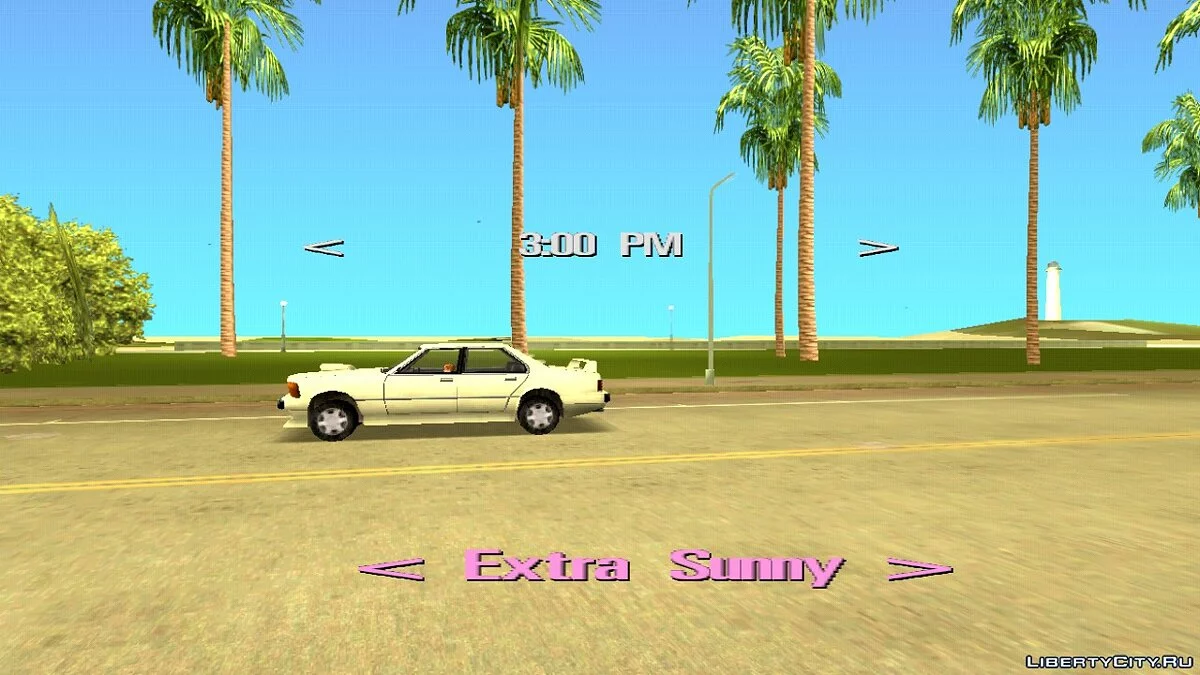Weather and Time Selection / GTA Vice City (iOS, Android)