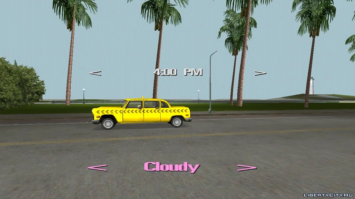Weather and Time Selection / GTA Vice City (iOS, Android)