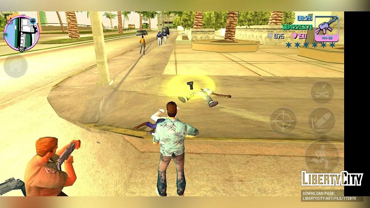 Можливість зателефонувати в поліцію / GTA Vice City (iOS, Android)