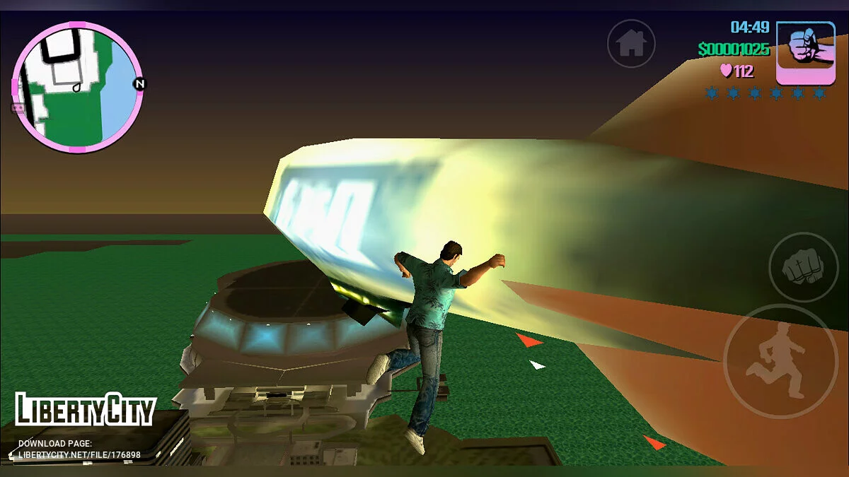 NoClip Mod / GTA Vice City (iOS, Android)