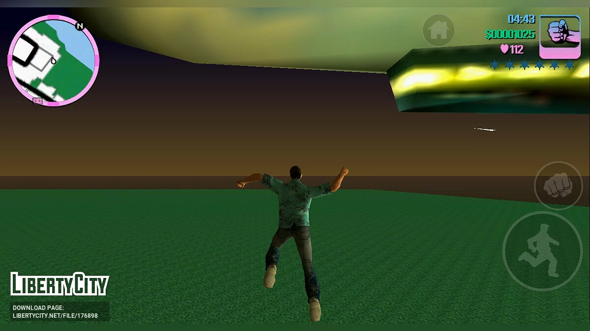 NoClip Mod / GTA Vice City (iOS, Android)