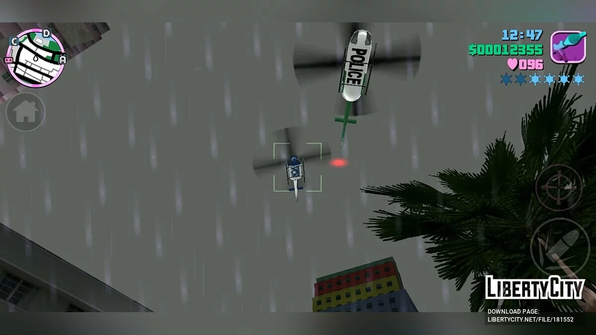 News Helicopter as in GTA San Andreas / GTA Vice City (iOS, Android)