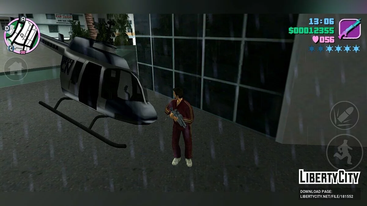 News Helicopter as in GTA San Andreas / GTA Vice City (iOS, Android)