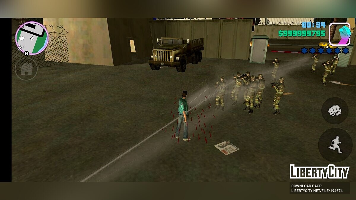 CLEO script Rise After Death for GTA Vice City (iOS, Android)