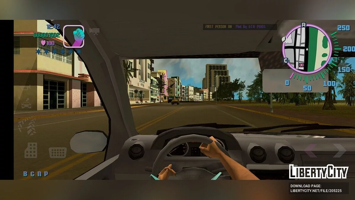 First Person Mode / GTA Vice City (iOS, Android)