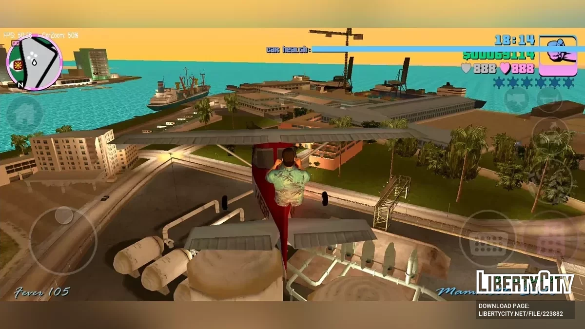 NPC Chopper Mod (Мобільна версія) / GTA Vice City (iOS, Android)