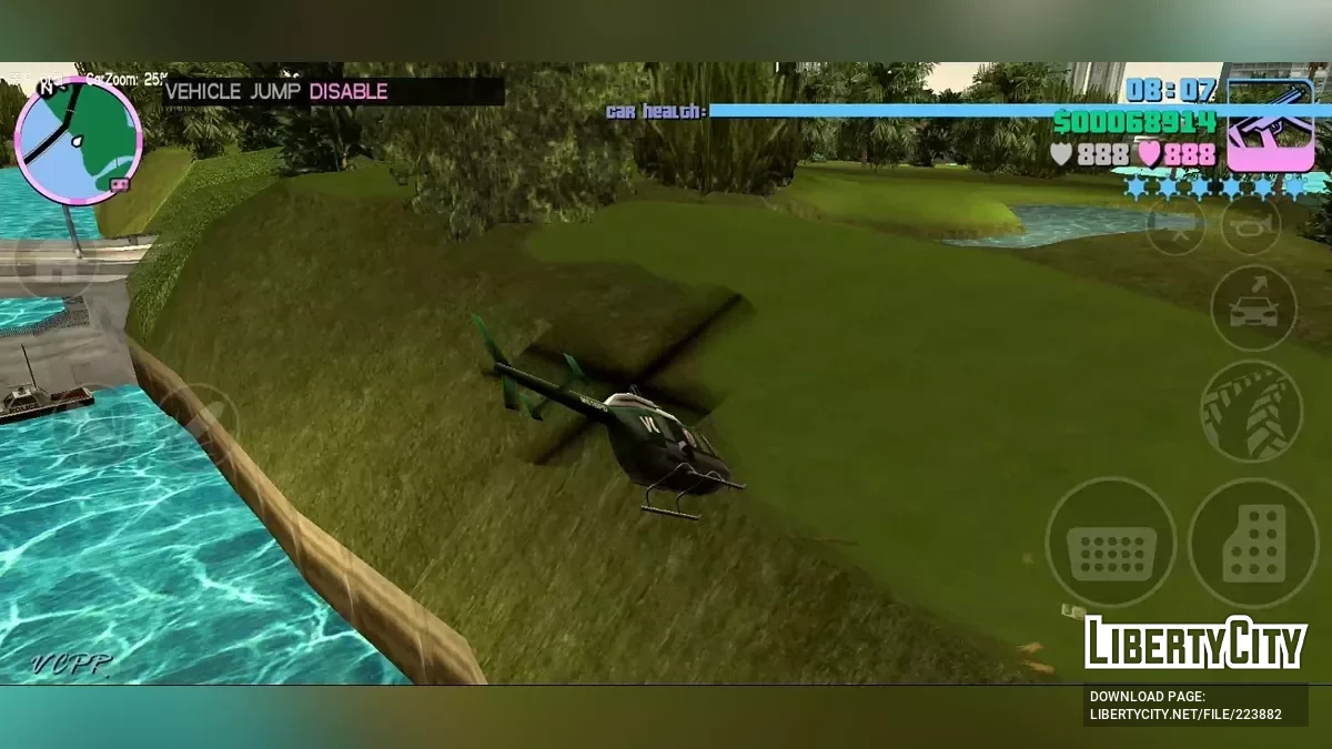 NPC Chopper Mod (Мобільна версія) / GTA Vice City (iOS, Android)