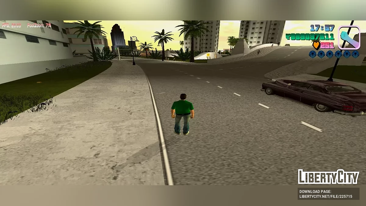 Enabling or Disabling Interface / GTA Vice City (iOS, Android)
