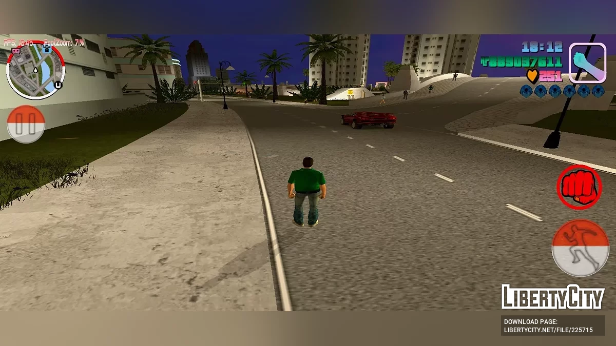 Enabling or Disabling Interface / GTA Vice City (iOS, Android)