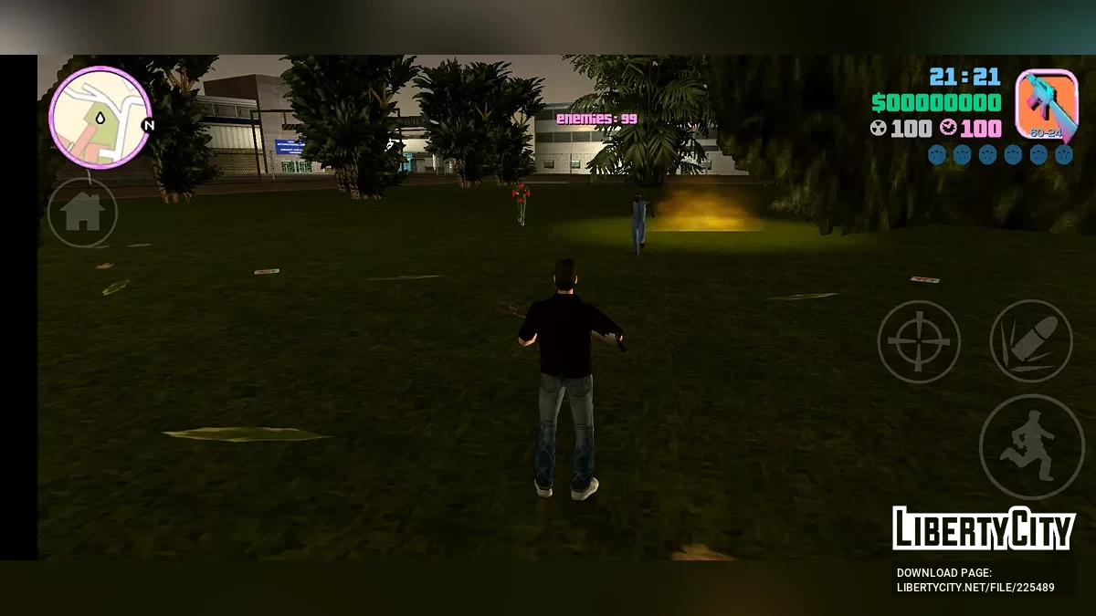 Mission Firestorm (Mobile) / GTA Vice City (iOS, Android)