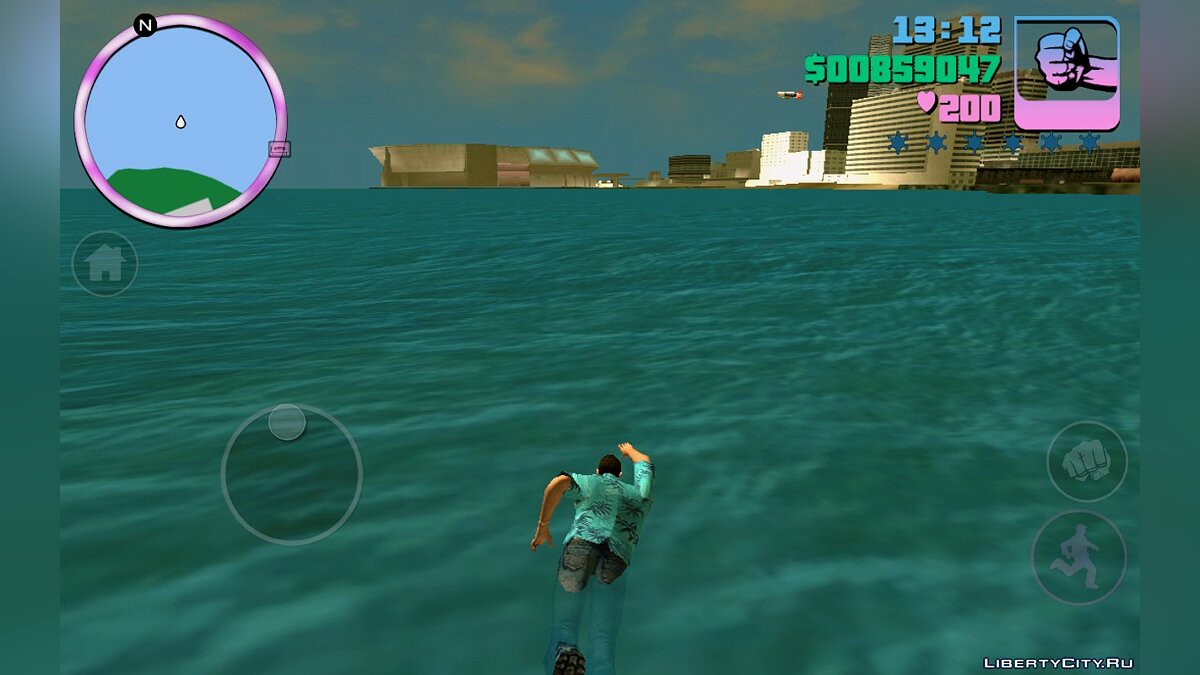 Плавання та паркур (android) для GTA Vice City (iOS, Android) - Картинка #2