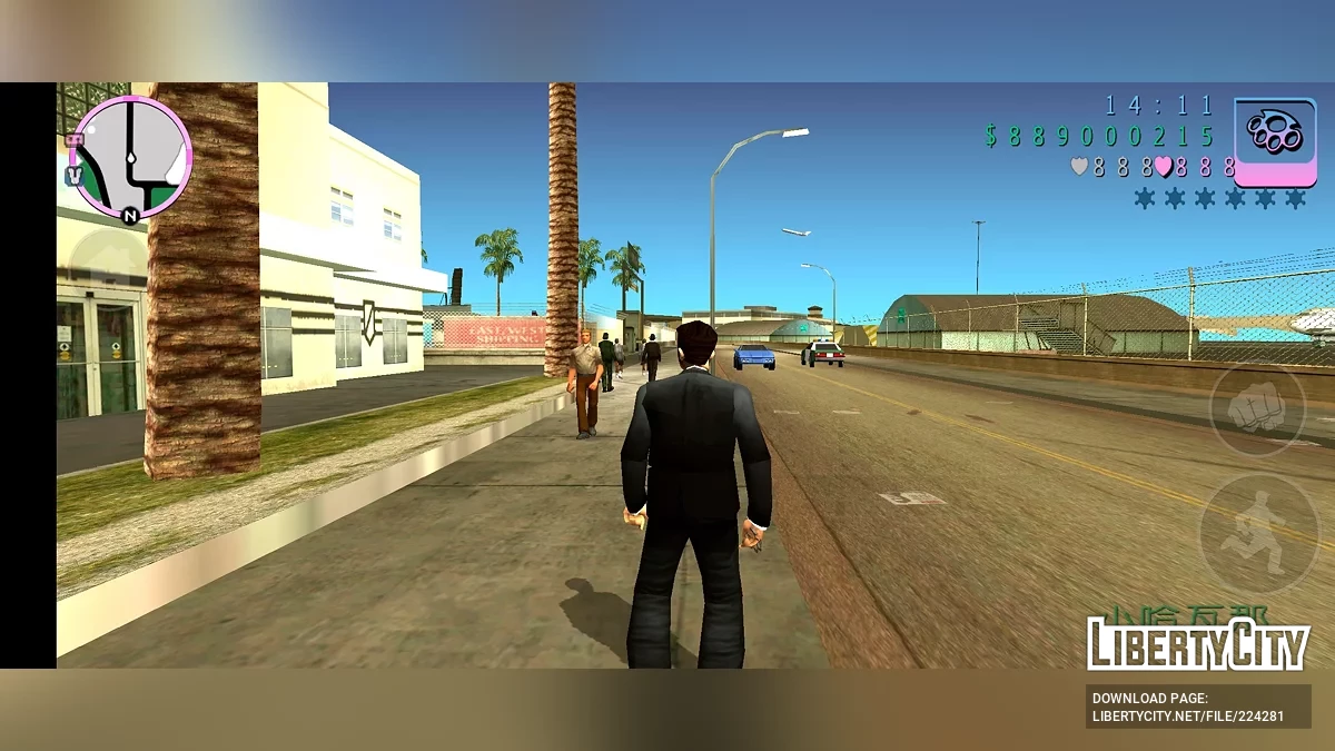 Клод у костюмі / GTA Vice City (iOS, Android)