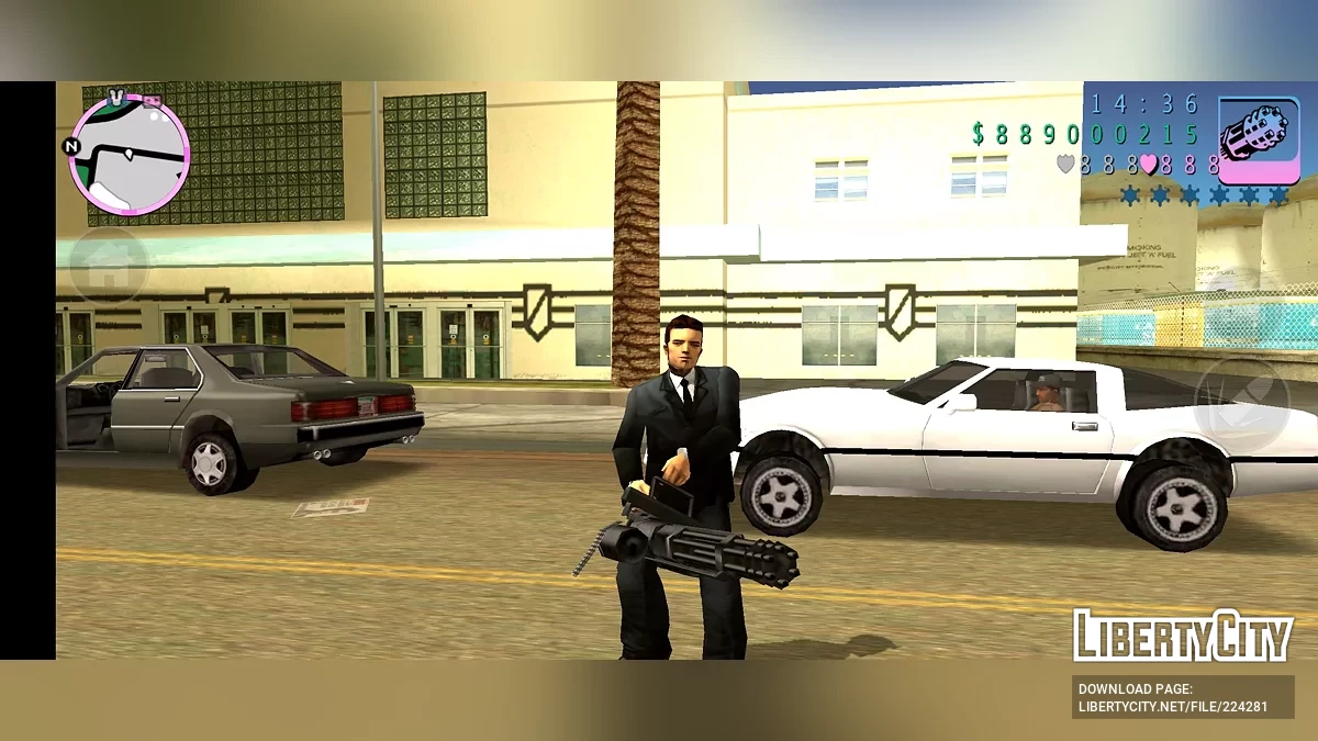 Клод у костюмі / GTA Vice City (iOS, Android)