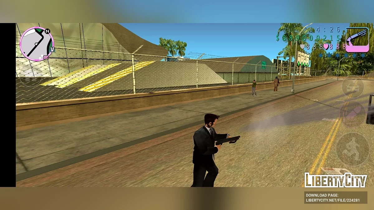 Клод у костюмі / GTA Vice City (iOS, Android)
