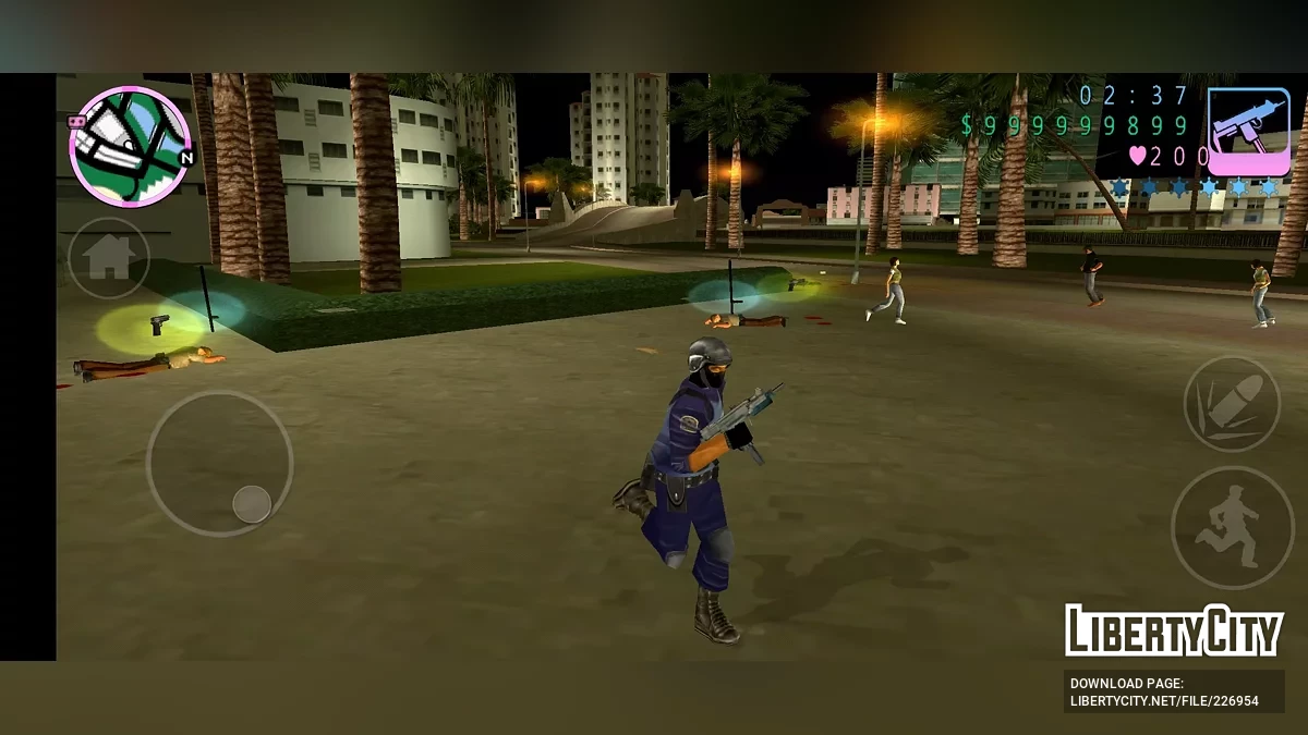 Бета SWAT Вайс Сіті / GTA Vice City (iOS, Android)