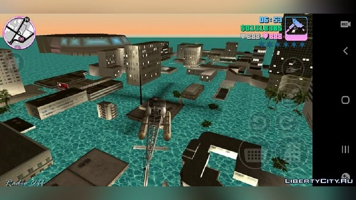 فيضان كبير / GTA Vice City (iOS, Android)