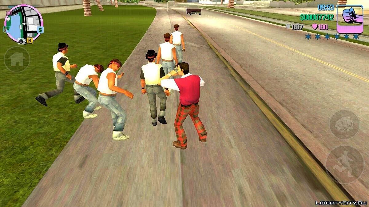 عصابات العدو لن تهاجمك / GTA Vice City (iOS, Android)