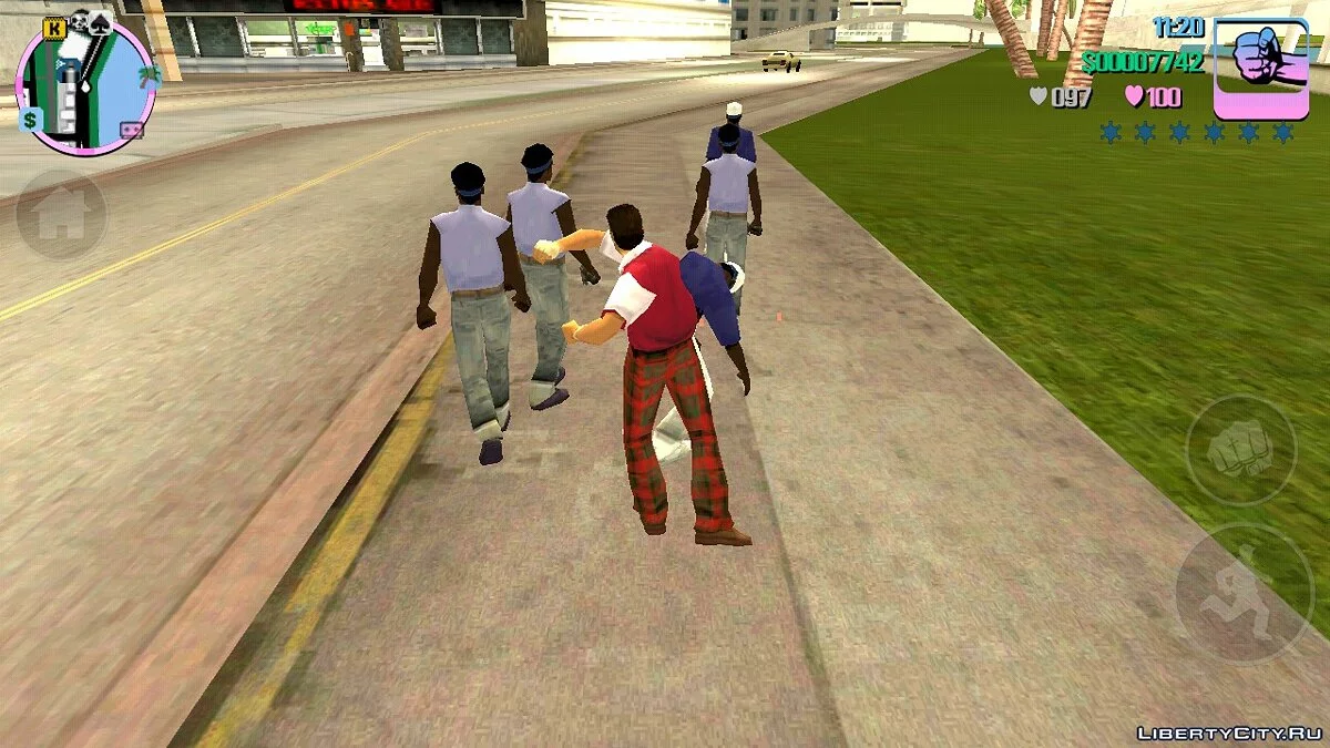 عصابات العدو لن تهاجمك / GTA Vice City (iOS, Android)