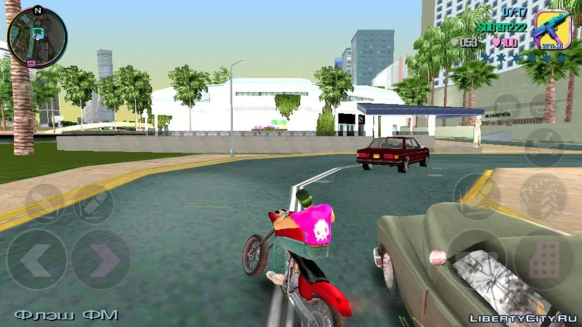 Skin de motociclista para GTA VC / GTA Vice City (iOS, Android)