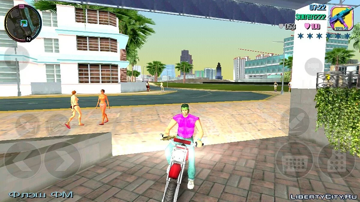 Skin de motociclista para GTA VC / GTA Vice City (iOS, Android)