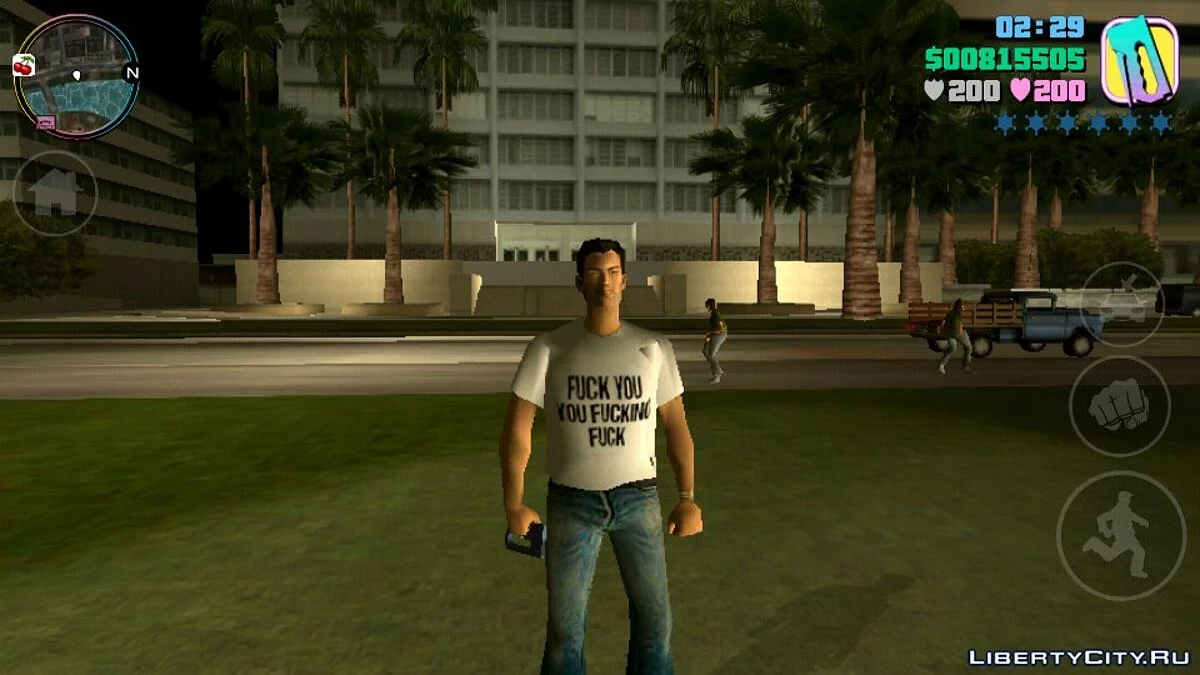 Nueva camiseta para Tommy / GTA Vice City (iOS, Android)
