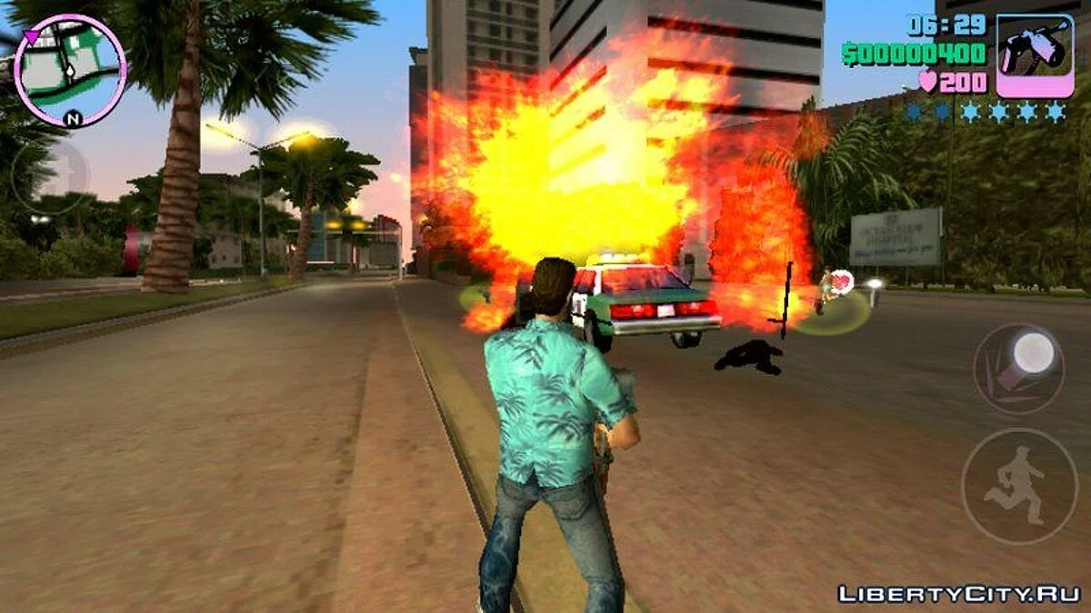 New Fire Effects / GTA Vice City (iOS, Android)