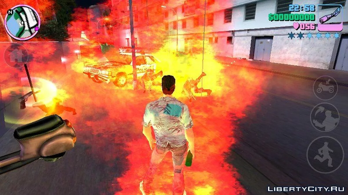 New Fire Effects / GTA Vice City (iOS, Android)
