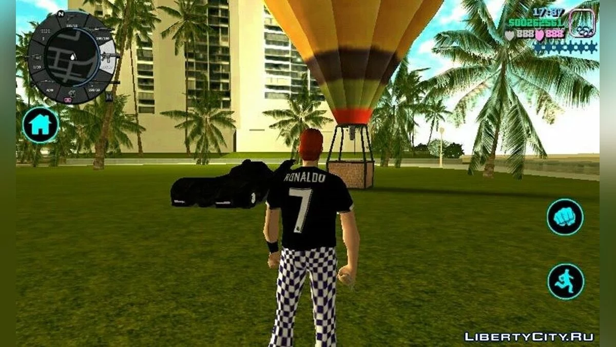 Camiseta estilo Ronaldo / GTA Vice City (iOS, Android)