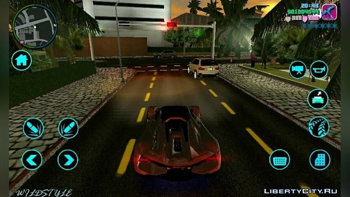 قوام HD للطرق والأرصفة / GTA Vice City (iOS, Android)