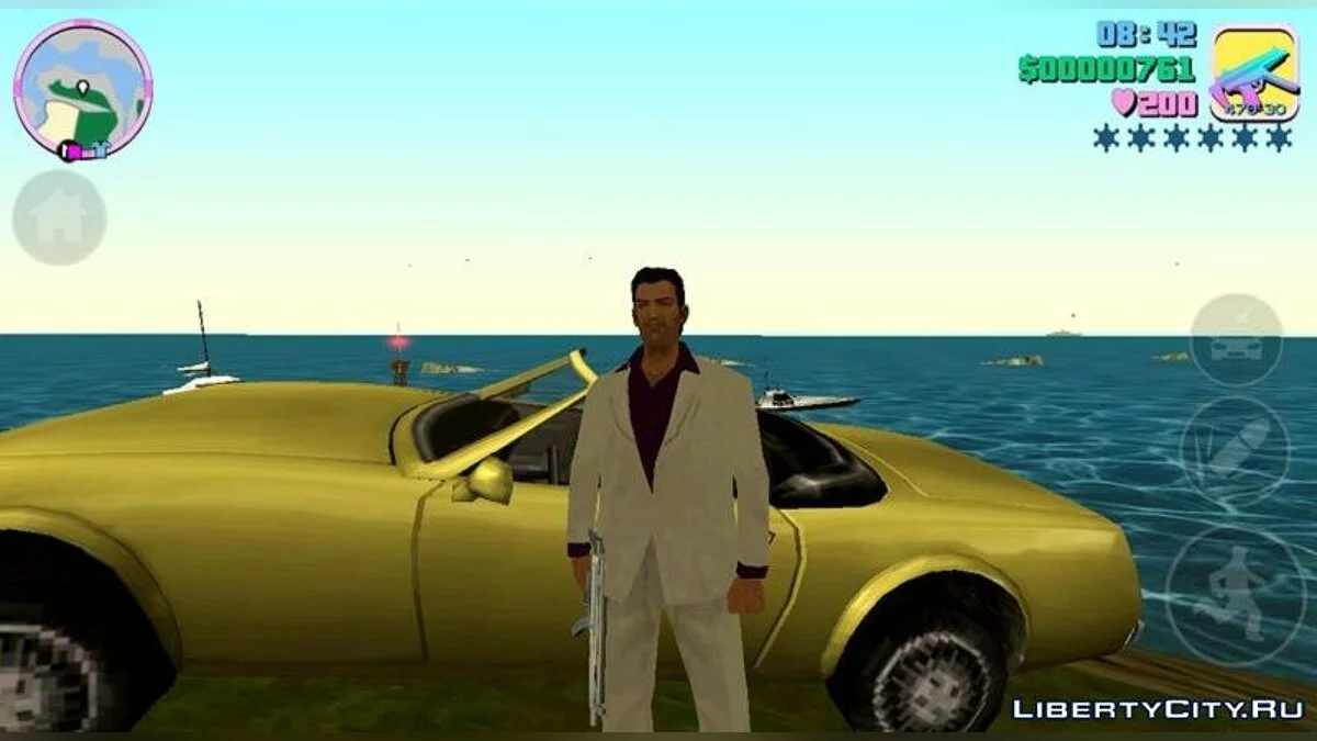 بدلة لانس فنس لتومي / GTA Vice City (iOS, Android)