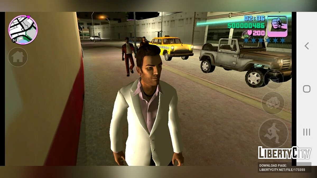 بشرة تومي فيرسيتي عالية الجودة / GTA Vice City (iOS, Android)