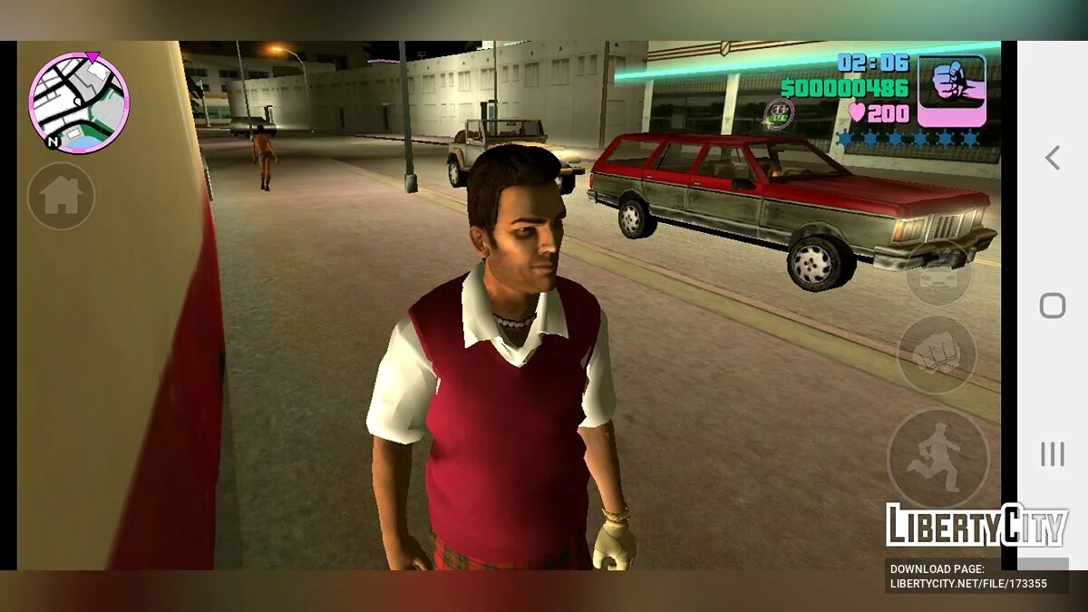 بشرة تومي فيرسيتي عالية الجودة / GTA Vice City (iOS, Android)