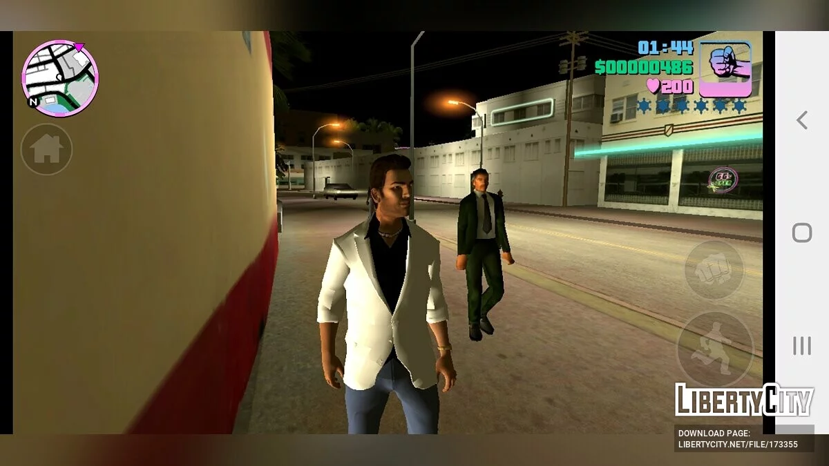 بشرة تومي فيرسيتي عالية الجودة / GTA Vice City (iOS, Android)