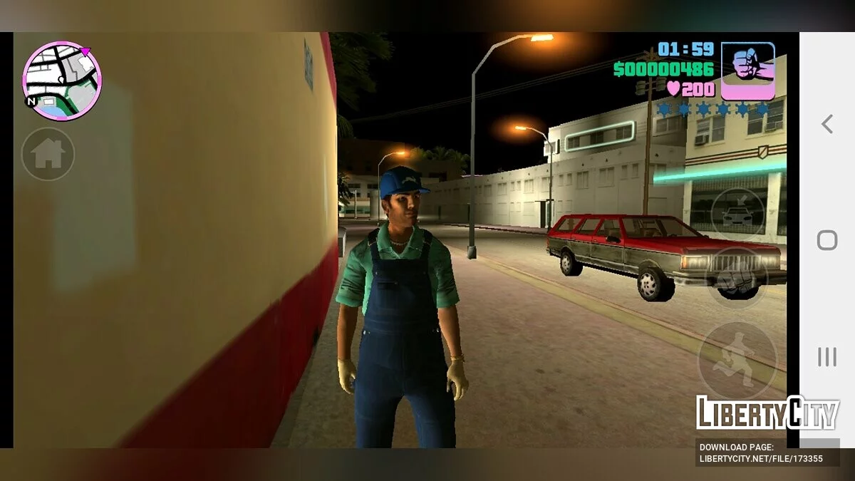 بشرة تومي فيرسيتي عالية الجودة / GTA Vice City (iOS, Android)