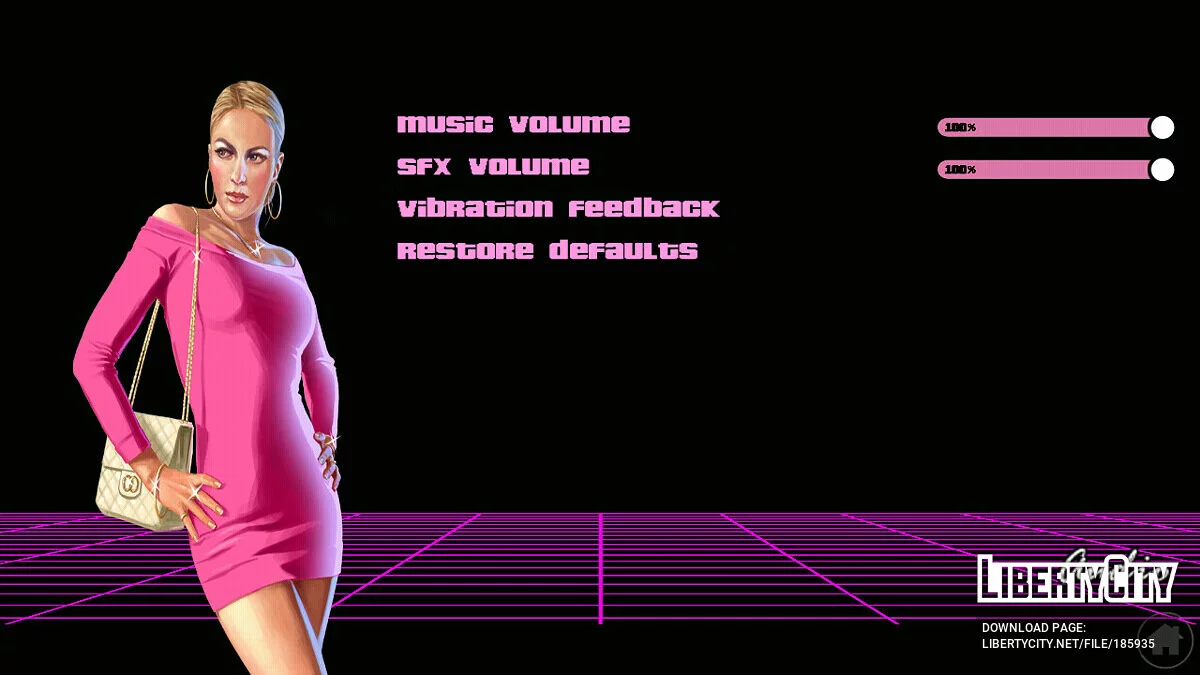 قائمة بأسلوب أغنية The Ballad of Gay Tony / GTA Vice City (iOS, Android)