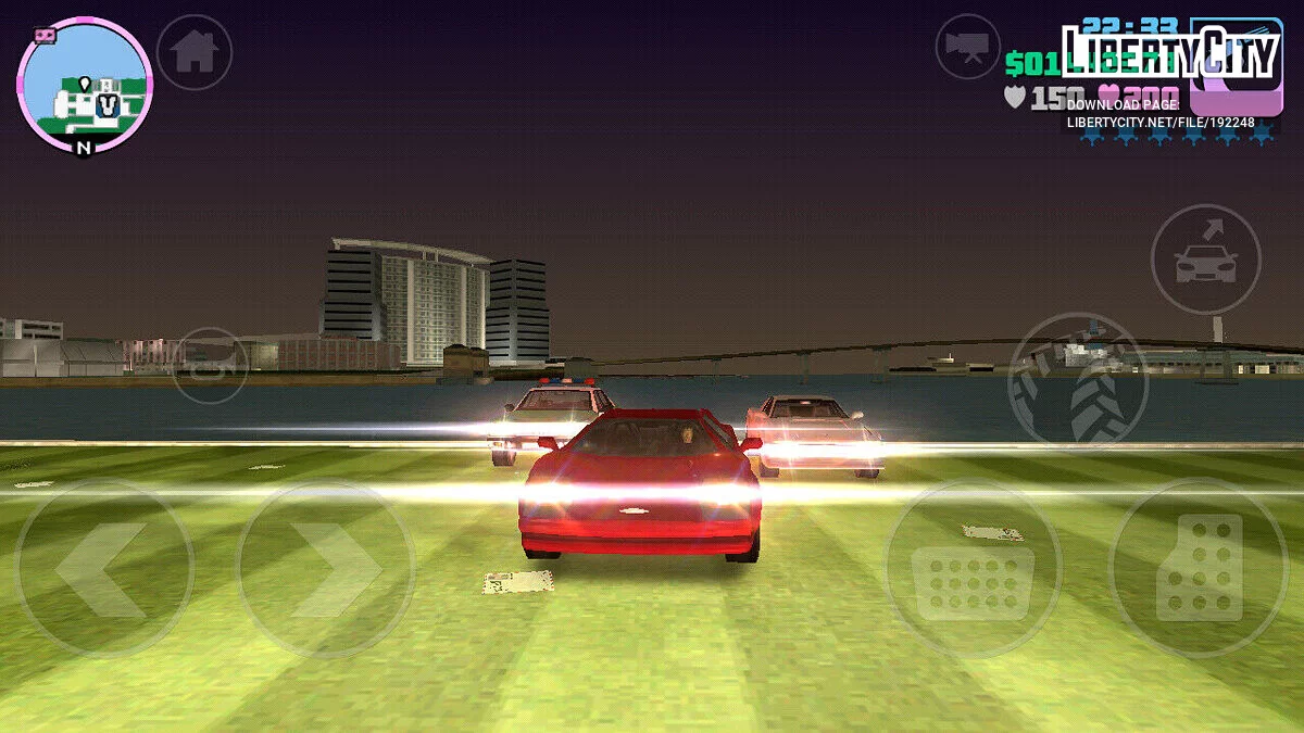 Updated Textures for GTA VC / GTA Vice City (iOS, Android)