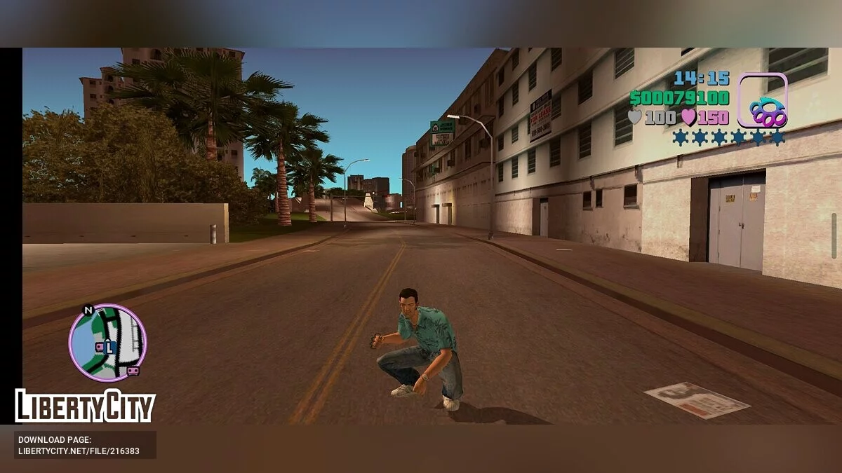 Інтерфейс з ПК-версії / GTA Vice City (iOS, Android)