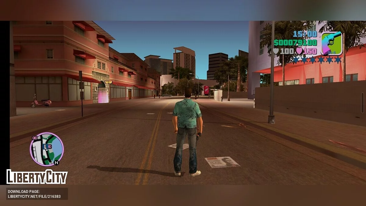 Інтерфейс з ПК-версії / GTA Vice City (iOS, Android)