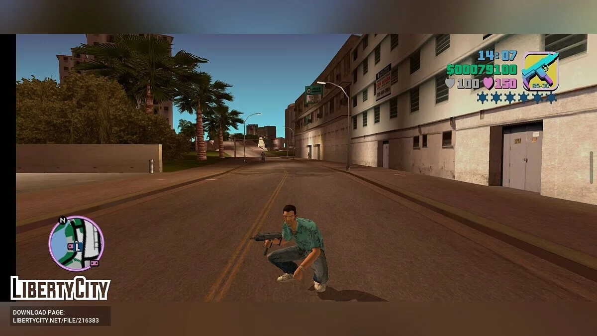 Інтерфейс з ПК-версії / GTA Vice City (iOS, Android)