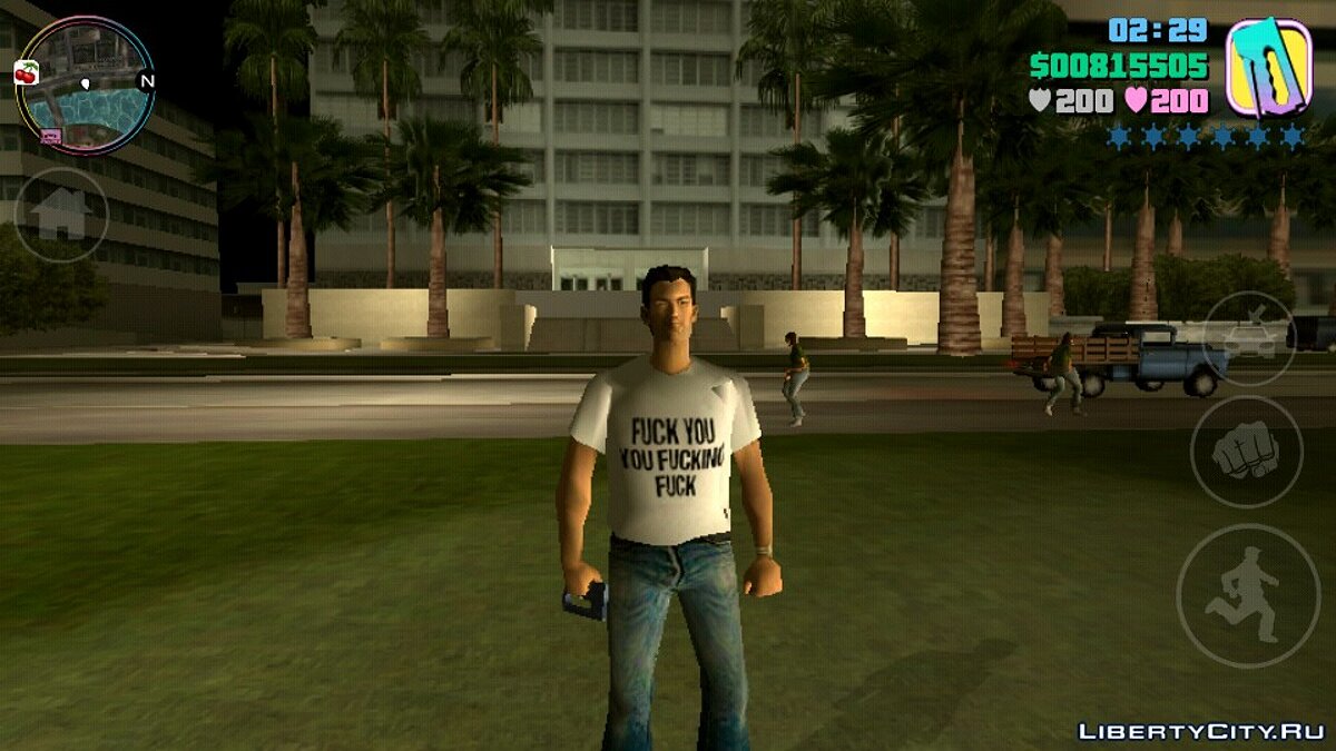 Нова футболка для Томмі для GTA Vice City (iOS, Android) - Картинка #2